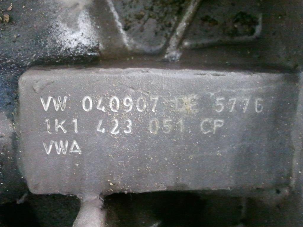 Skoda Octavia 2 1Z BJ2007 Lenkgetriebe mit Elektro Servomotor 1K1423051CP