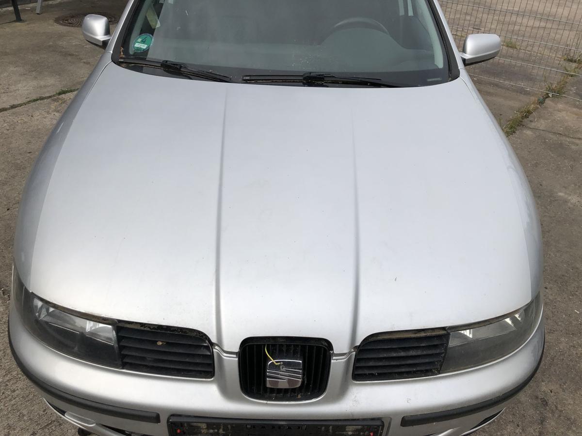 Seat Leon 1M Motorhaube Haube Klappe Deckel vorn LS7N silber schlecht lackiert