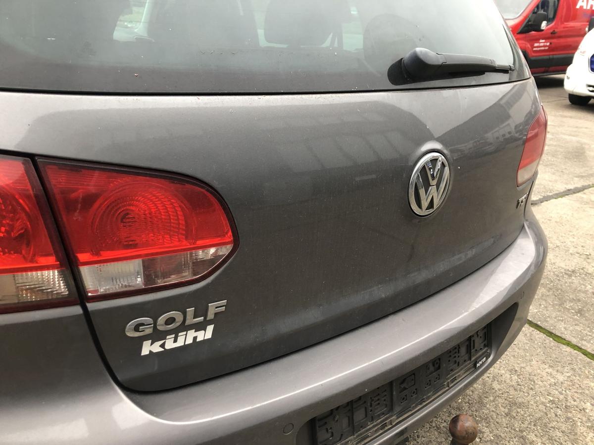 VW Golf 6 VI Heckklappe Kofferklappe Kofferraumklappe LA7T United Grey Met