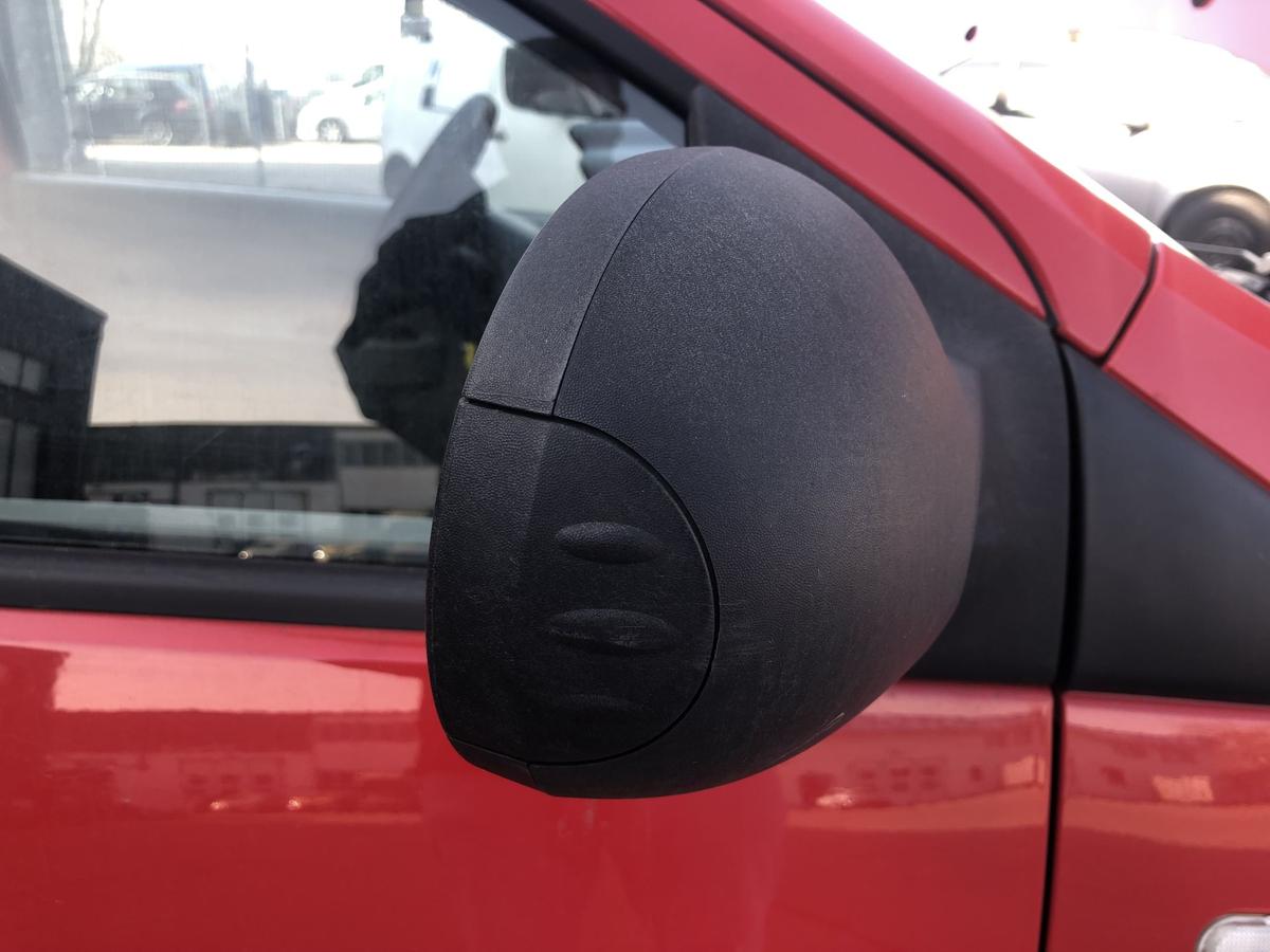Renault Twingo 2 II Au&szlig;enspiegel rechts R&uuml;ckspiegel manuell unlackiert Spiegel