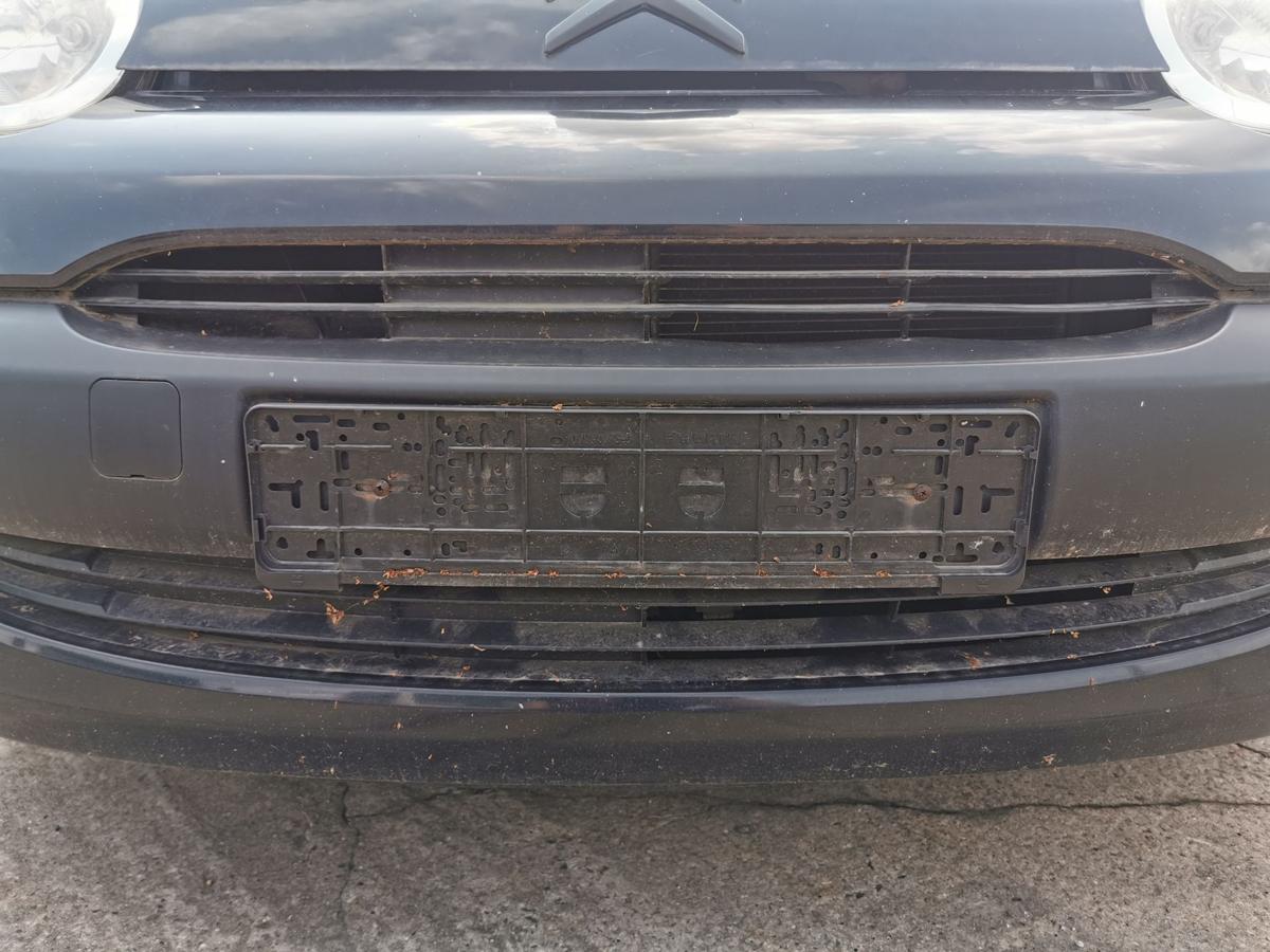 Citroen C1 P Stossstange Stossfänger Bumper vorn EXZ Schwarz Metallic