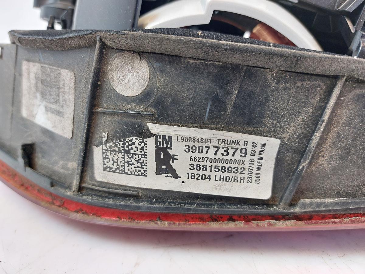 Opel Astra K B16 Caravan Rückleuchte rechts innen Heckklappe Rücklicht kein LED
