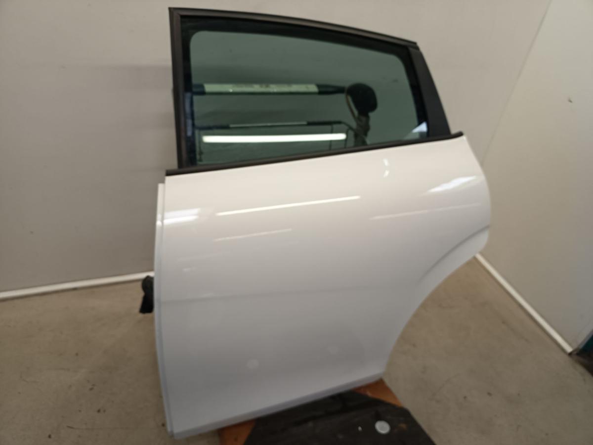 Seat Leon 1P orig T&uuml;r hinten links Fahrerseite 5trg LB9A Wei&szlig; Bj 2007