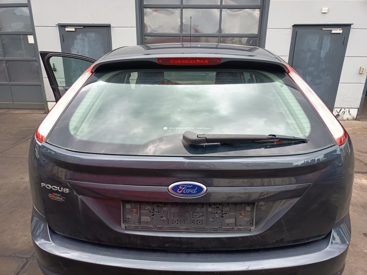 Ford Focus DA3 original Heckklappe mit Scheibe Rost Indianapolisblau Bj 2009