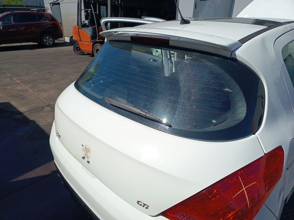 Peugeot 308 original Heckklappe mit Scheibe Rost EWP Schneewei&szlig; Bj 2011