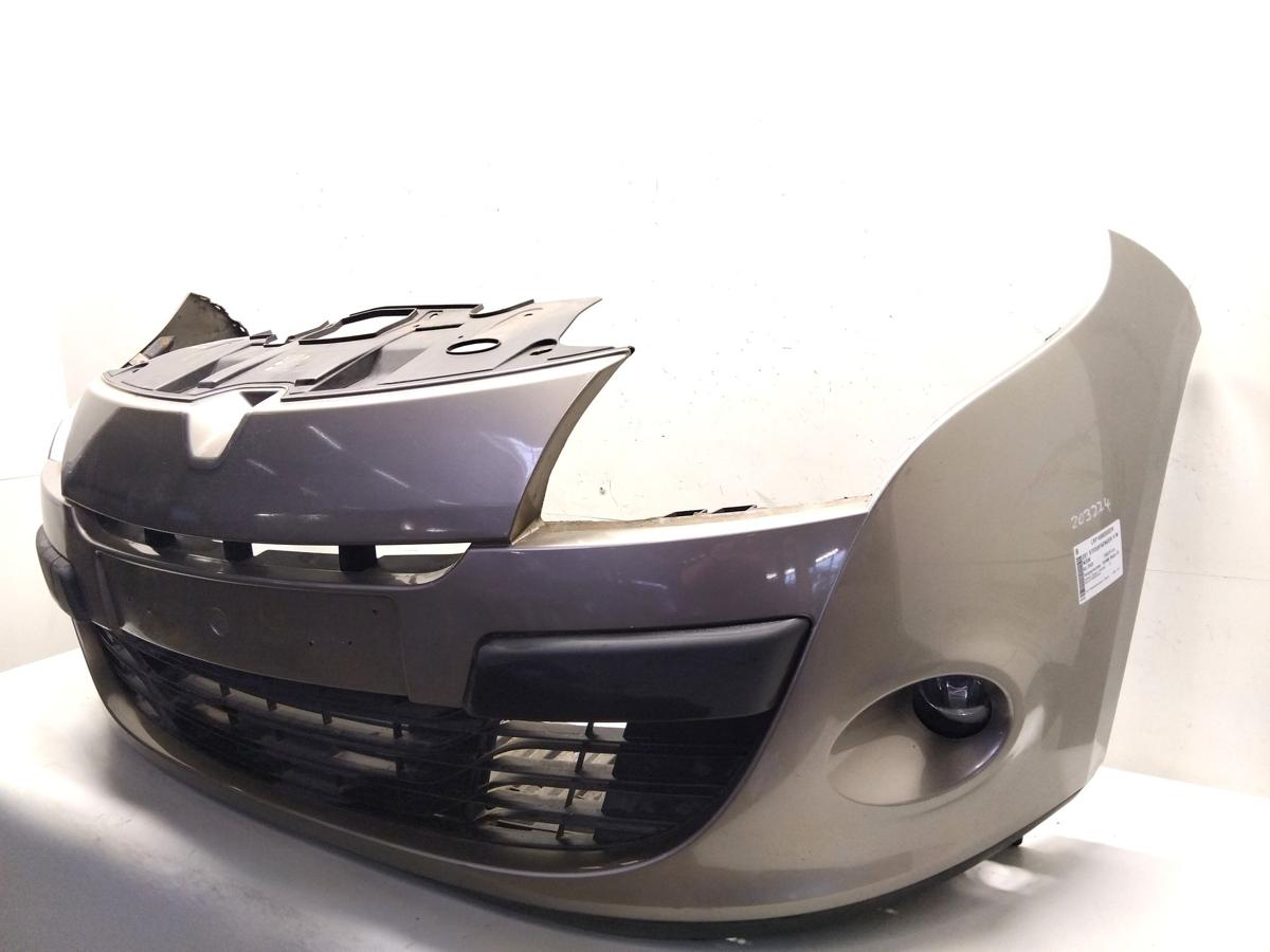 Renault Megane 3 original Sto&szlig;stange Stossf&auml;nger vorn BJ2008 TEHNK Beige Cendre Nacre