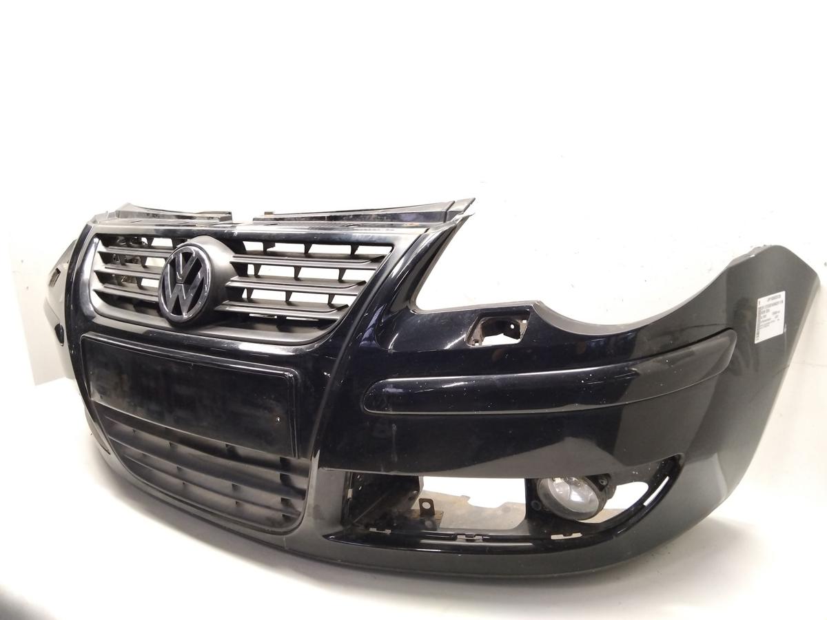 VW Polo 9N3 original Sto&szlig;stange Sto&szlig;f&auml;nger vorn schwarz L041 f&uuml;r SRA Bj.2008