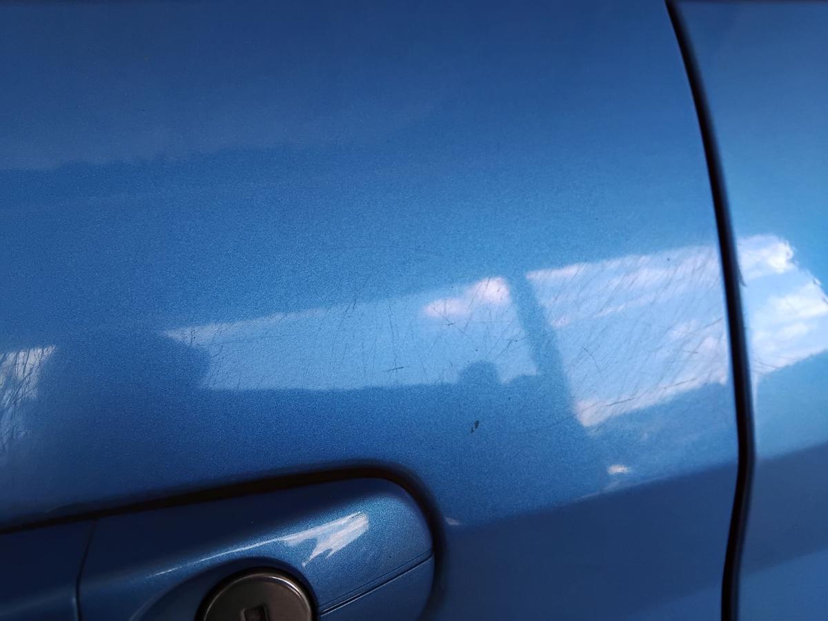 Ford Focus 2 DA3 Tür vorn links Fahrertür visionblaumet. 5-Türer BJ2009 Facelift