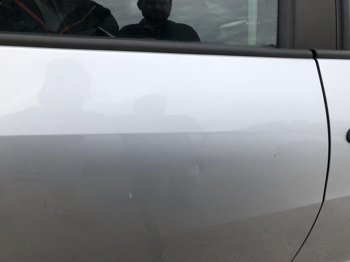 Seat Ibiza 6J 6P ST Kombi Tür hinten rechts Fondtür Roh LX7W Eissilber Metallic