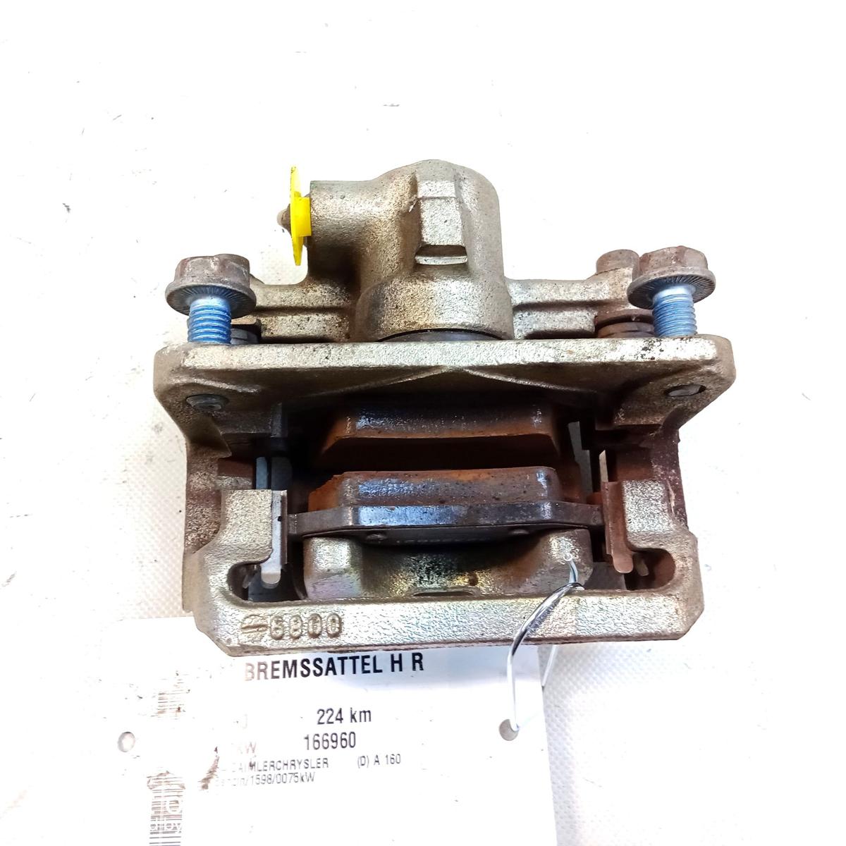 Mercedes A-Klasse W168 original Bremssattel Hinterachse rechts mit Tr&auml;ger Bj2000