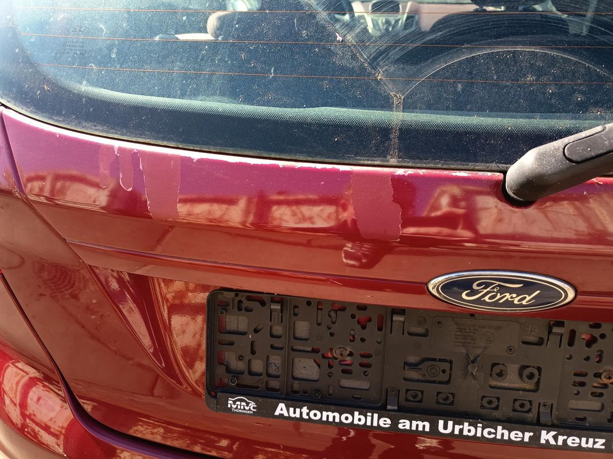 Ford Fiesta MK7 original Heckklappe mit Scheibe Hot Magenta Baujahr 2009