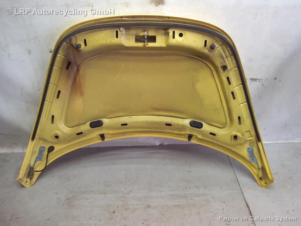 VW New Beetle 9C Motorhaube gelb lackiert BJ1999