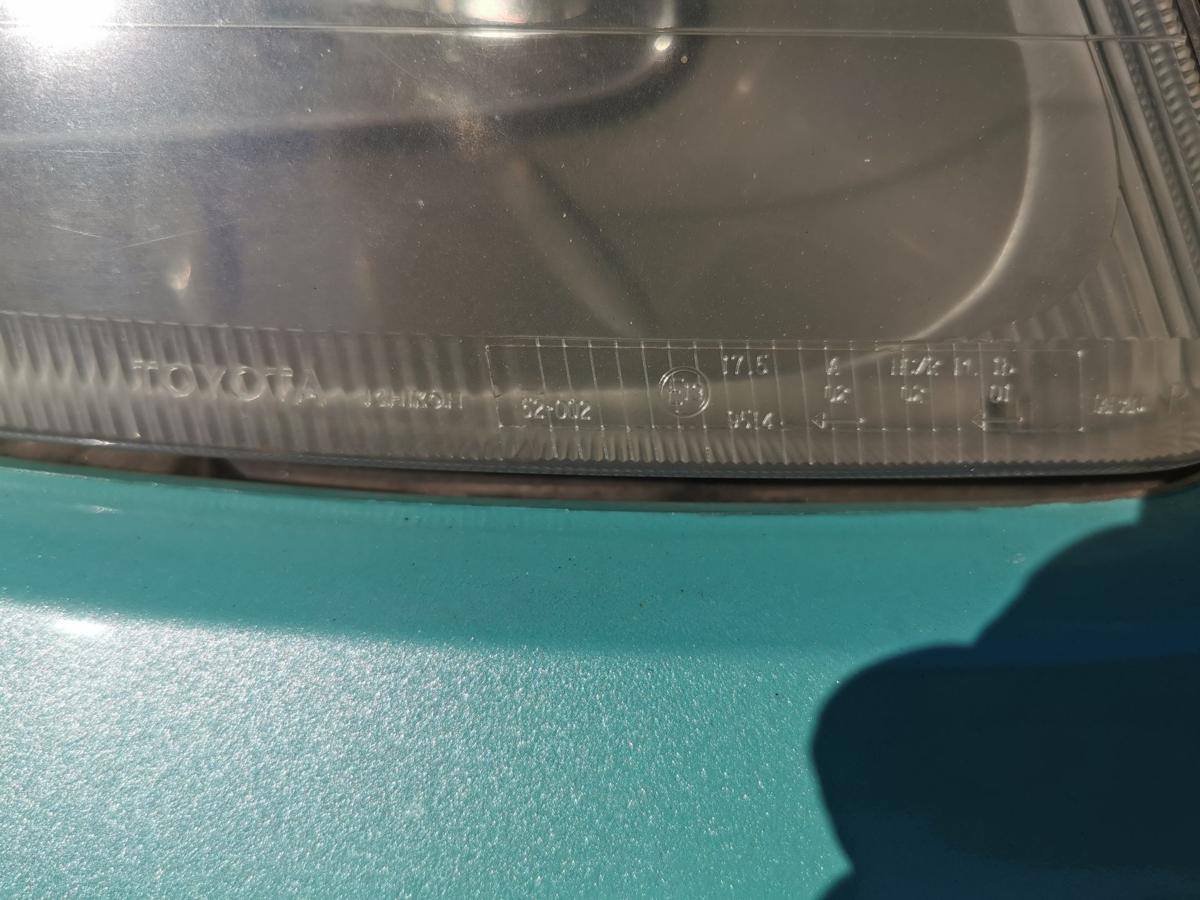 Toyota Yaris XP10 Scheinwerfer Hauptscheinwerfer Lampe vorn rechts TRÜB bis 2003