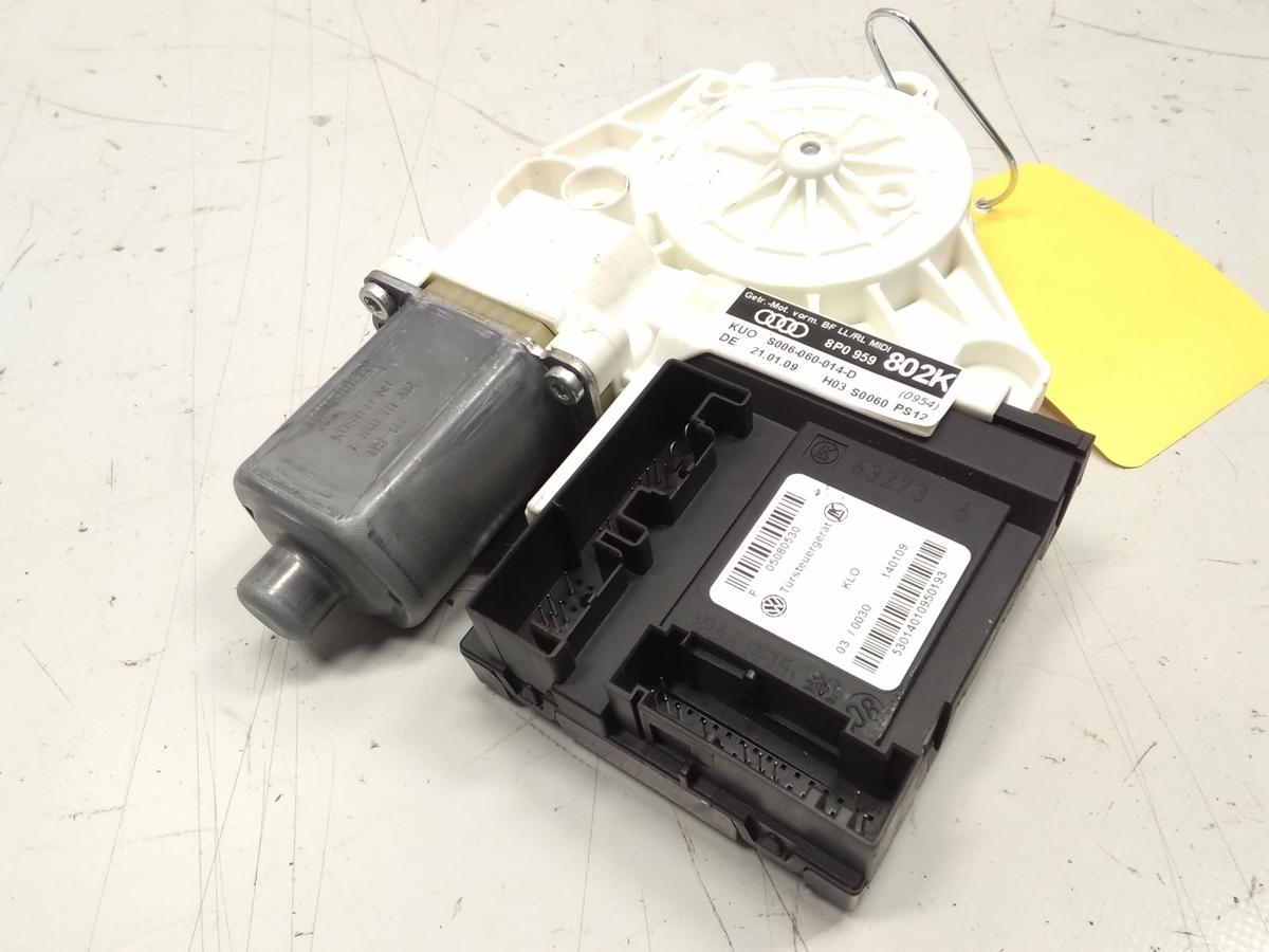 Audi A3 8P original Fensterhebermotor vorn rechts mit T&uuml;rsteuerger&auml;t BJ2009