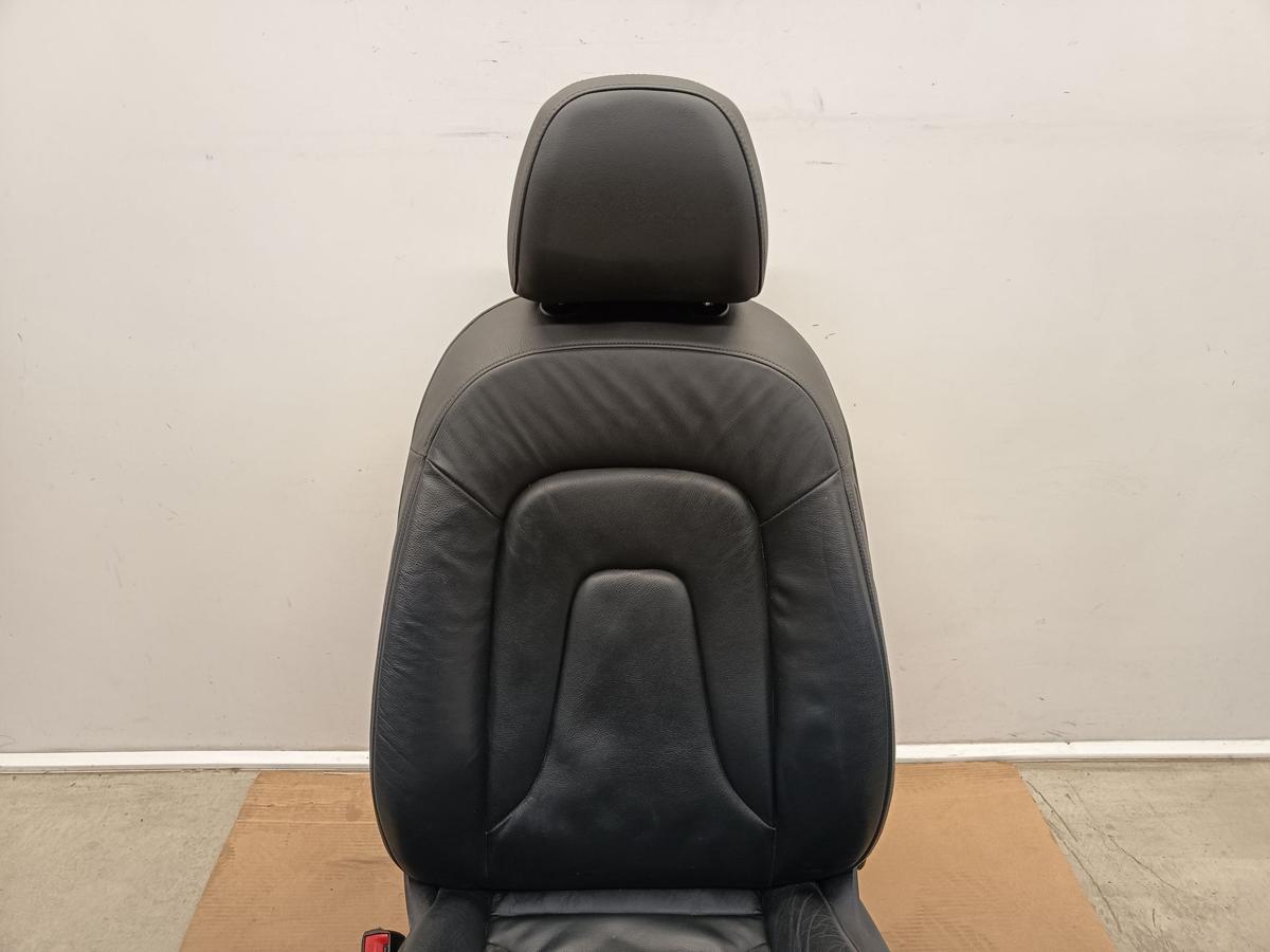 Audi A4 B8 8K original Beifahrersitz vorn rechts Leder Sitzheizung schwarz Bj 08