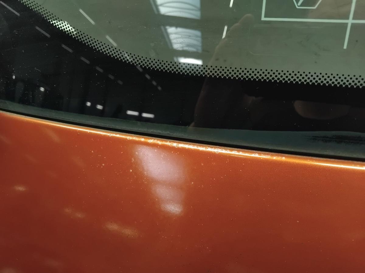 Renault Modus Heckklappe feuerrotmetallic TE876 mit Heckscheibe Bj.2005