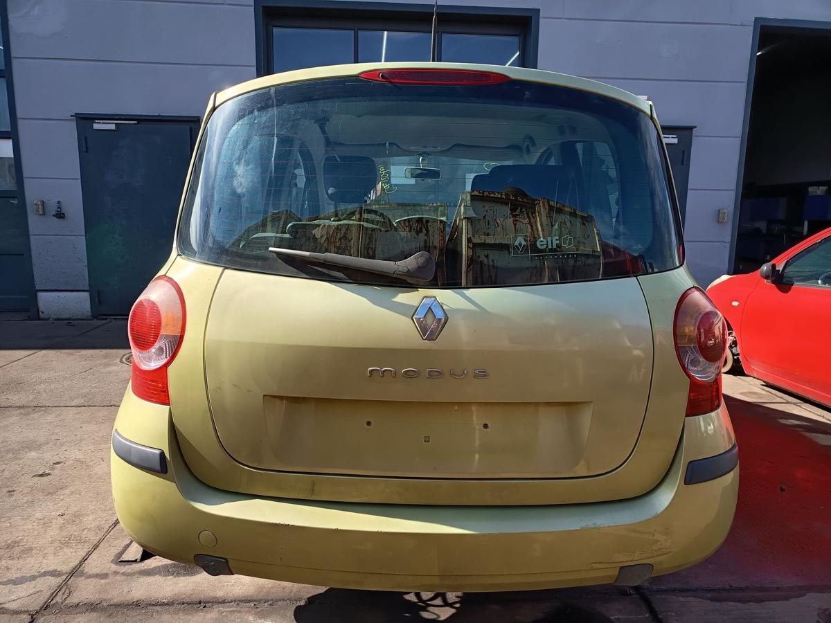 Renault Modus original Heckklappe mit Scheibe TED99 Gr&uuml;n vor Facelift Bj 2005