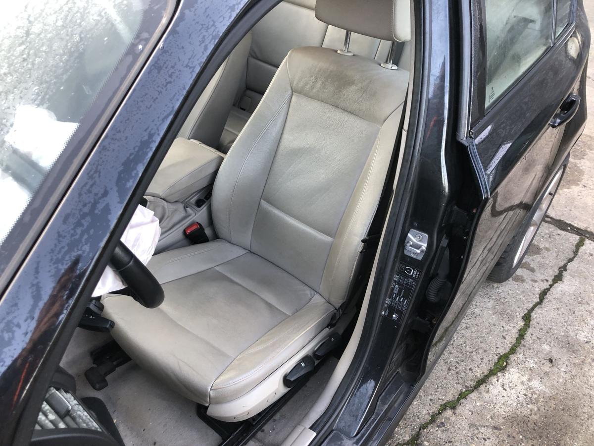 BMW 1er E87 LCI ab07 Sitz vorn links Fahrersitz 5-türer Leder ohne Heizung