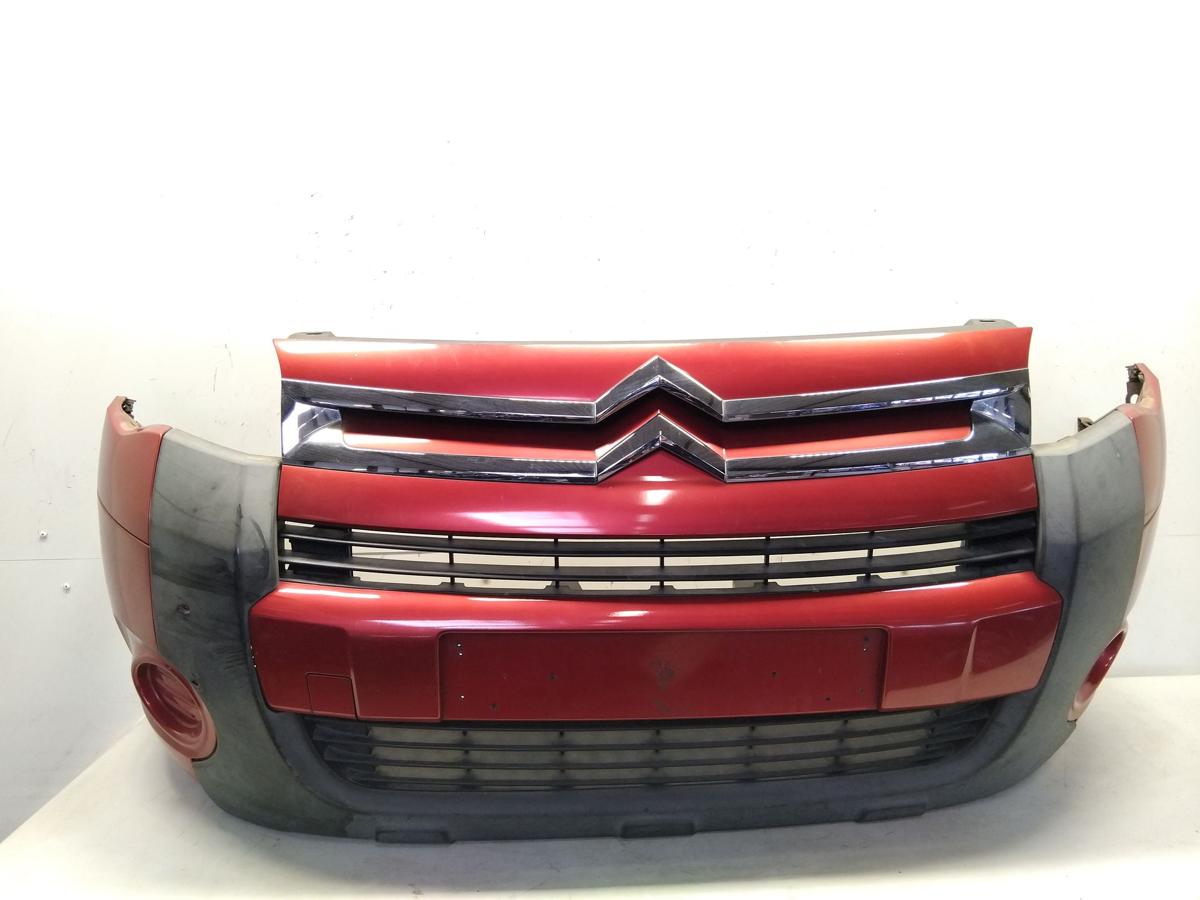 Citroen Berlingo 2 original Sto&szlig;stange Sto&szlig;f&auml;nger vorn EKQ luziferrot BJ2010