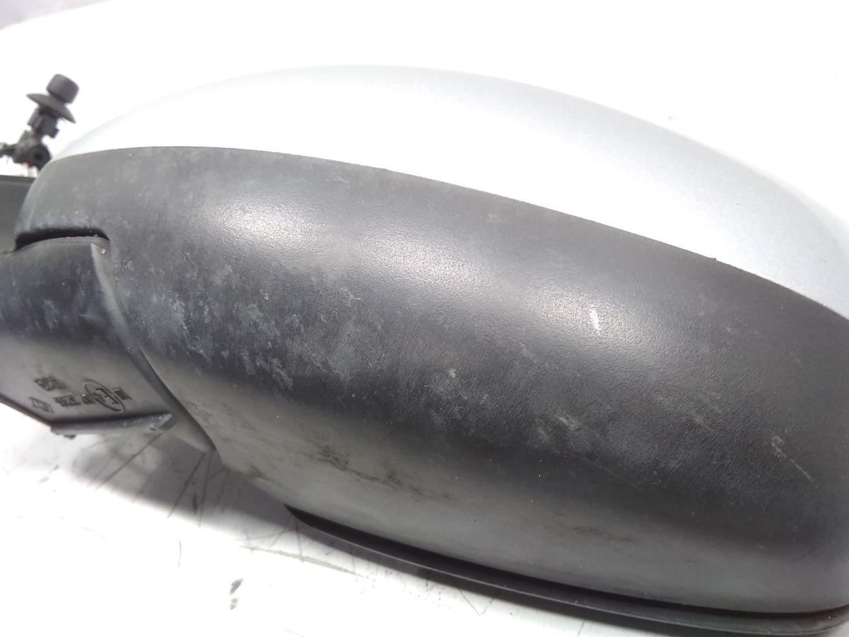 Skoda Fabia 2 5J original Au&szlig;enspiegel links LA7W reflexsilber manuell BJ2008