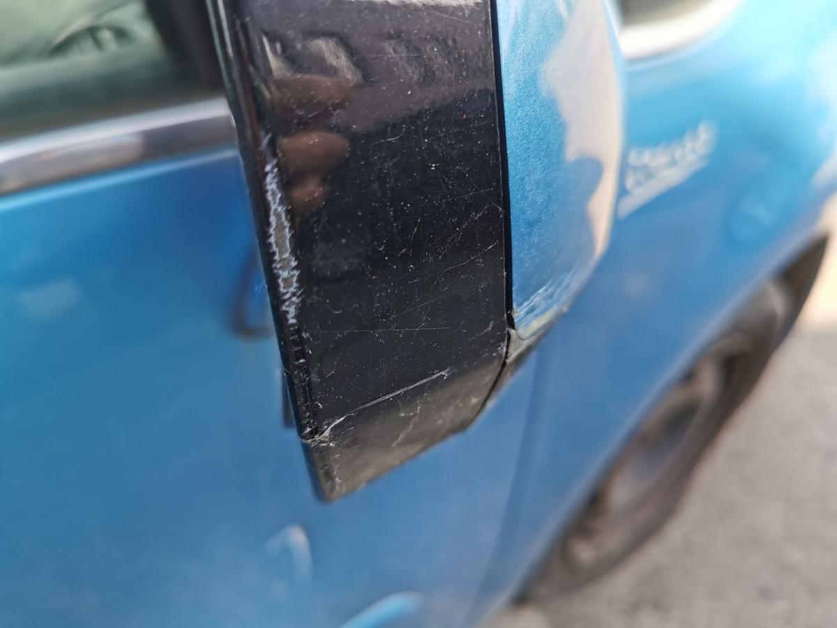 Citroen C4 Picasso U Aussenspiegel Spiegel rechts elekt anklapp KNY Blau Tivoli