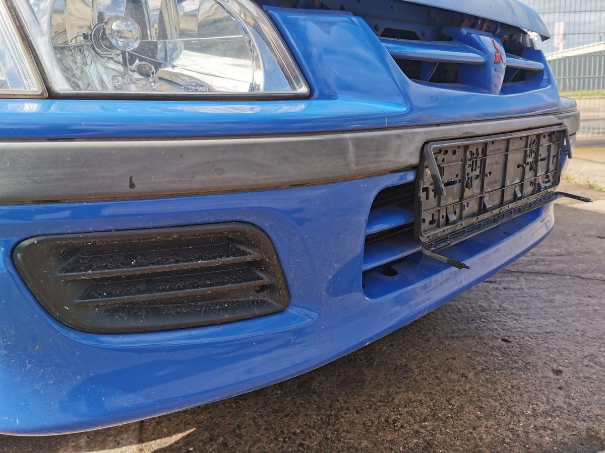 Mitsubishi Space Star DG0 Stossstange Stossfänger Bumper vorn T26 Ionia Blue -02