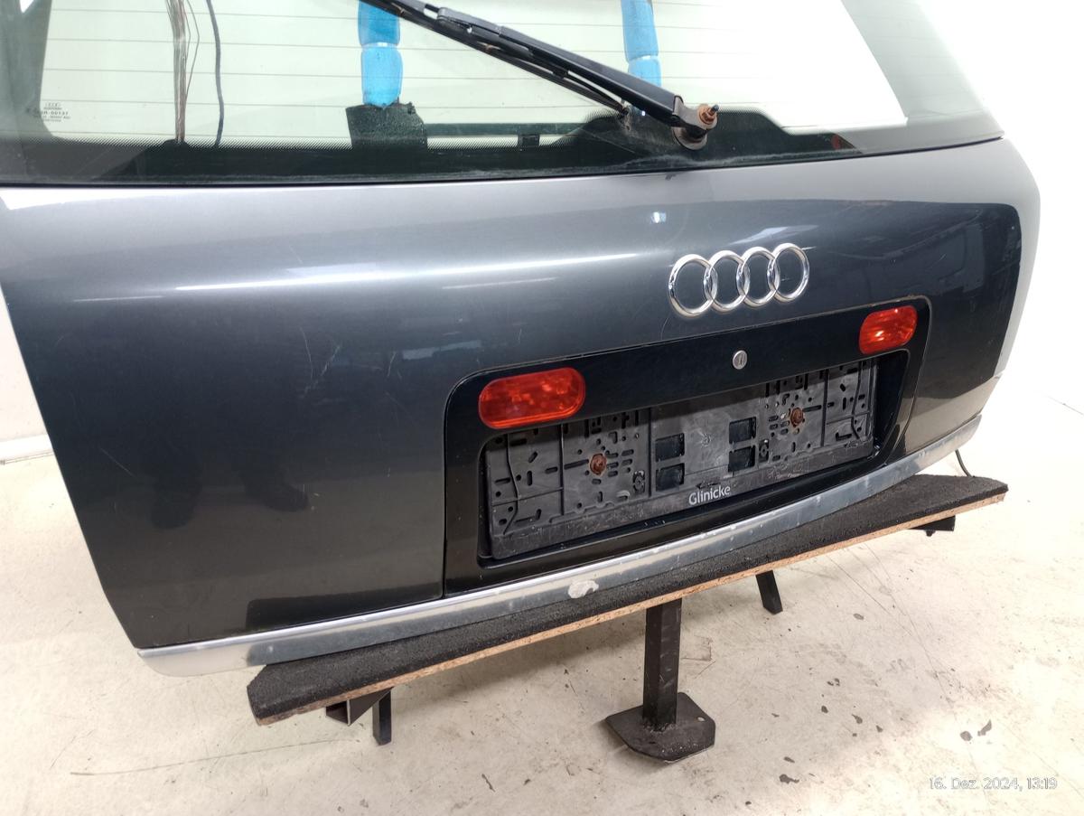 Audi A6 Avant 4B orig Heckklappe mit Scheibe Kofferraum LX7Z Grau Bj 2002