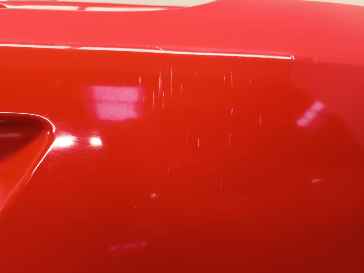 Renault Clio II Campus Bj 2009 original Stoßfänger hinten OV727 RED BRISK