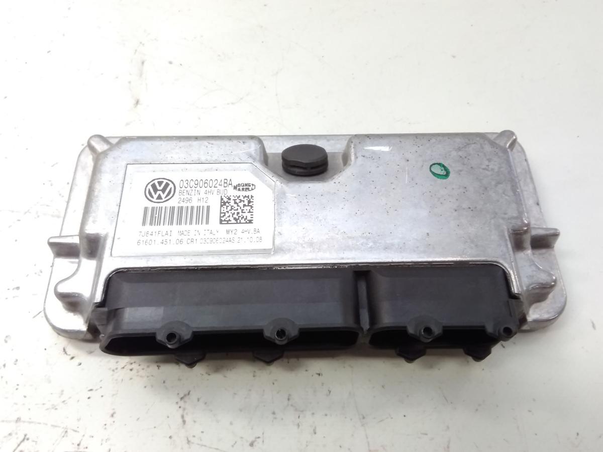 VW Caddy 2K original Motorsteuergerät 1.4 59kw BUD 03C906024BA BJ2008