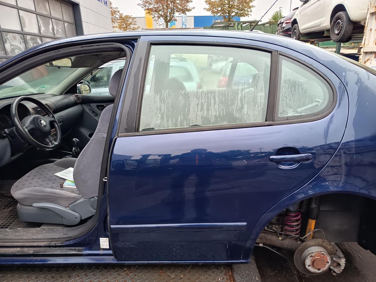 Seat Toledo 1M original Tür hinten links Fond B5N Indigoblau Bj 2000