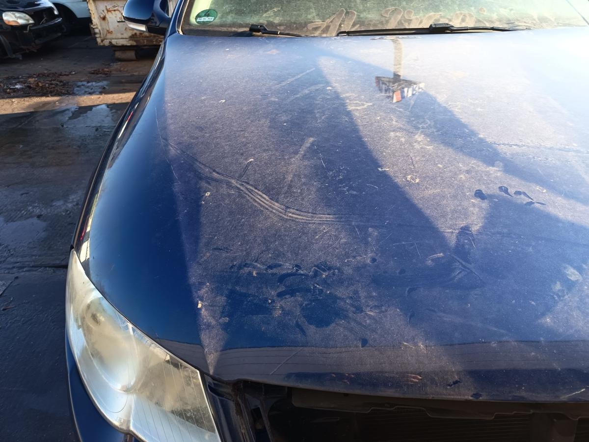 VW Passat 3C B6 orig Motorhaube Klappe/Deckel vorn/Front D5Q Shadow Blue Bj 2008