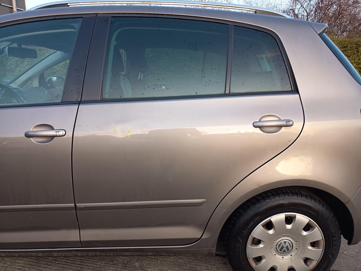 VW Golf Plus orig Tür hinten links Fahrerseite LA8X Kaschmirbraun Bj 2009