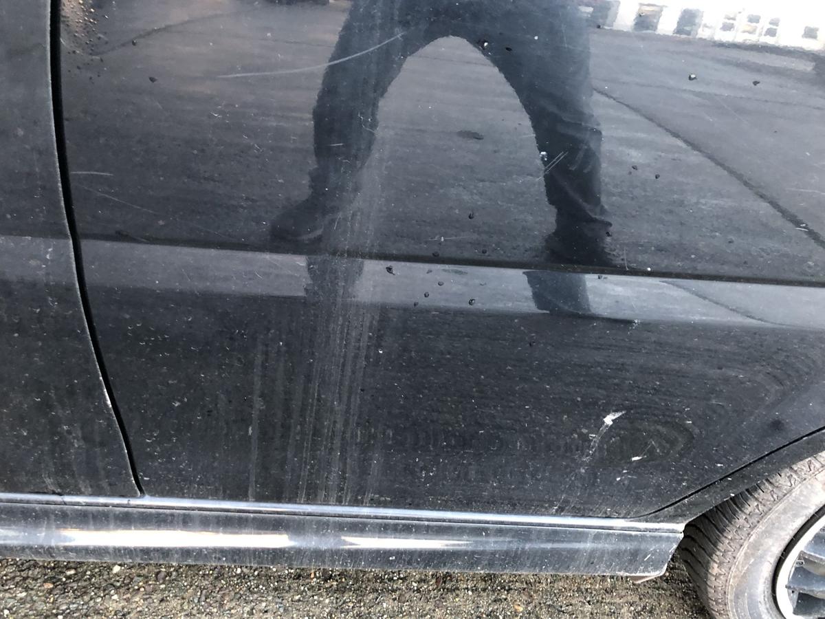 Daihatsu YRV M2 T&uuml;r hinten links Rohbau Fondt&uuml;r N05 schwarz