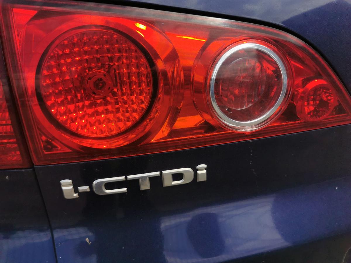 Honda Accord Tourer CM1 Rückleuchte Schlussleuchte Rücklicht innen links OE