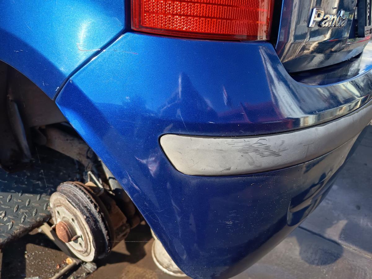 Fiat Panda 169 original Stoßstange Fänger hinten 793/A Dry Türkis Bj 2006
