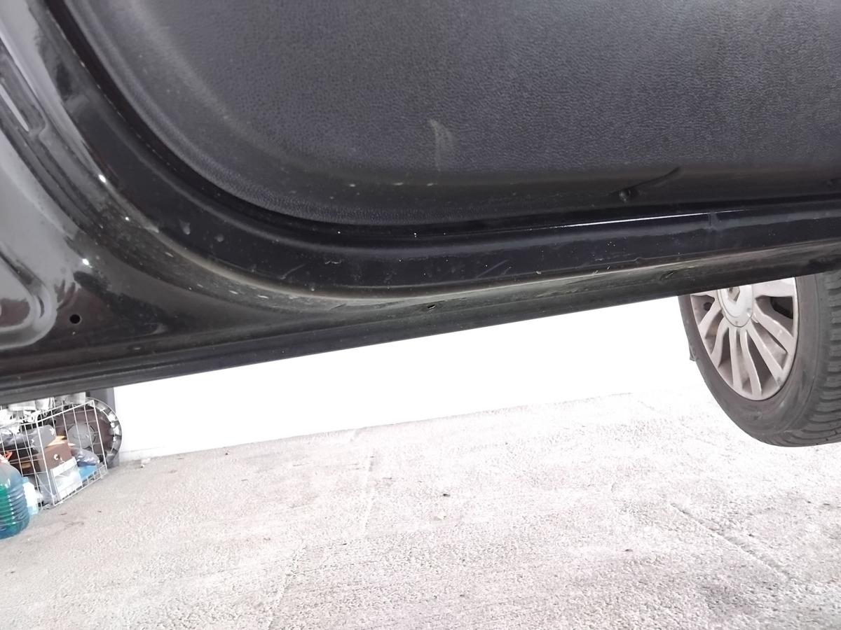 Renault Clio 3 T&uuml;r vorn links Fahrert&uuml;r 5-t&uuml;rig NV676 Perlmuttschwarz BJ2009