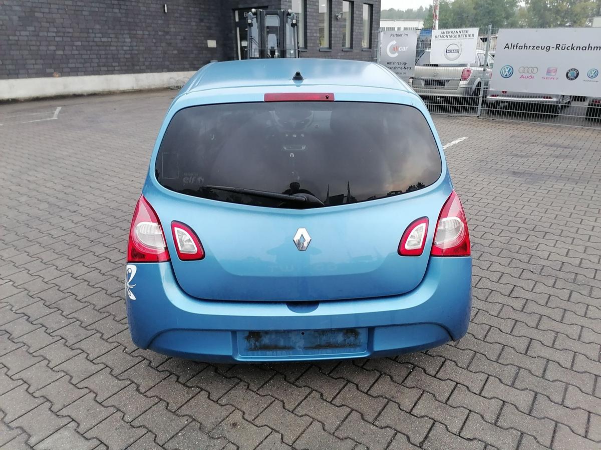 Renault Twingo 2 original Stoßstange Stossfänger hinten Facelift ab BJ12 Blaumetallic TERPB Bj.2013