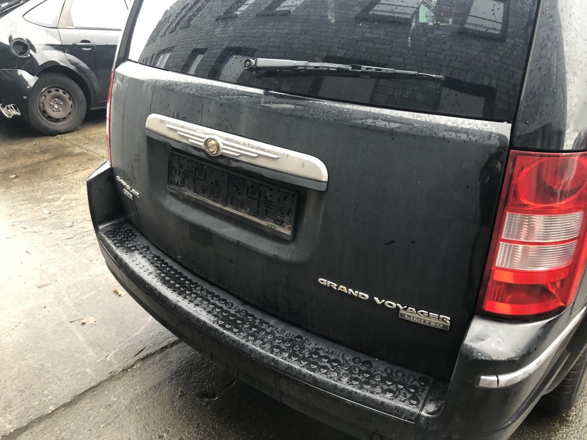 Chrysler Grand Voyager RT Heckklappe mit Heckscheibe im Rohbau QXR schwarz