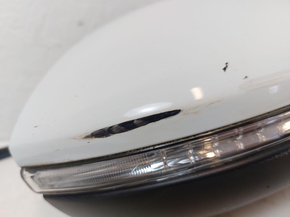 VW Golf Sportsvan AUV ab17 Au&szlig;enspiegel rechts elek heizbar Blinker LC9A wei&szlig;