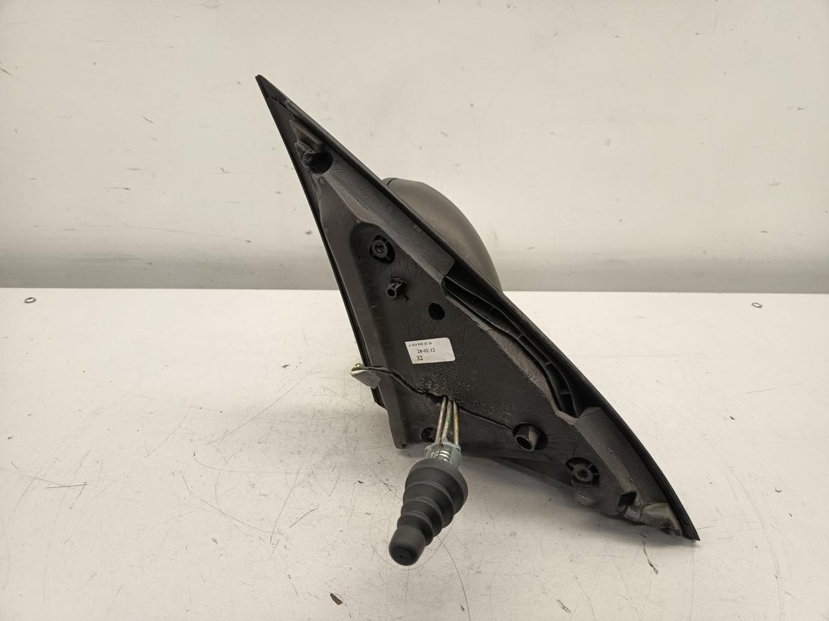 Smart Forfour original Au&szlig;enspiegel links manuell unlackiert Baujahr 2004