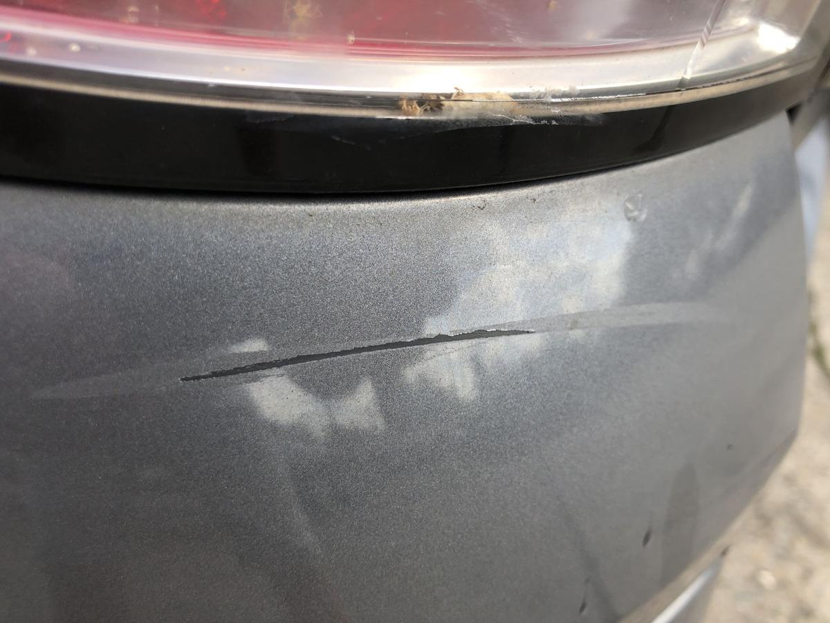 Opel Astra H Caravan Sto&szlig;f&auml;nger hinten Hecksch&uuml;rze Kombi 3KU Moonland Metallic