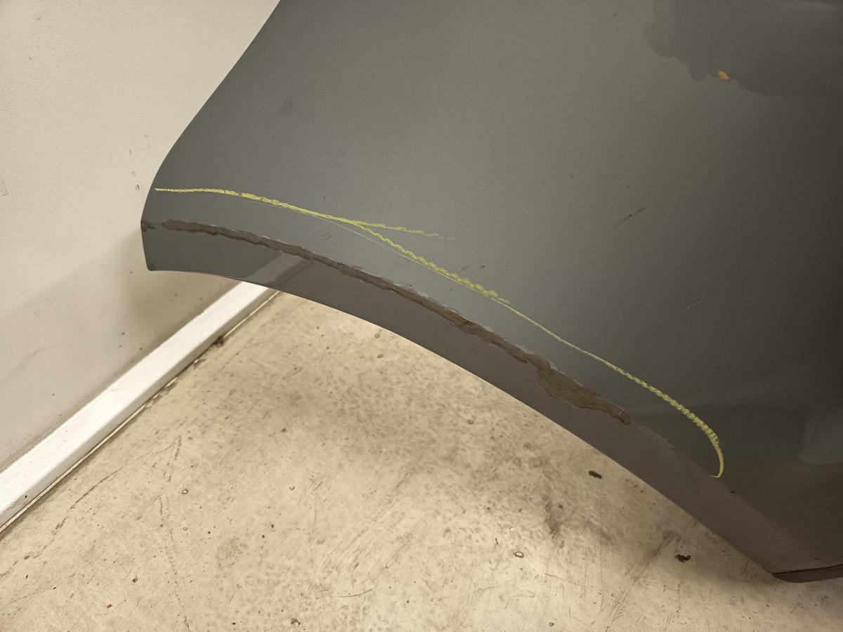 VW Touran 1T3 GP original Sto&szlig;stange F&auml;nger vorn/Front R7N Mountaingrey Bj 2010