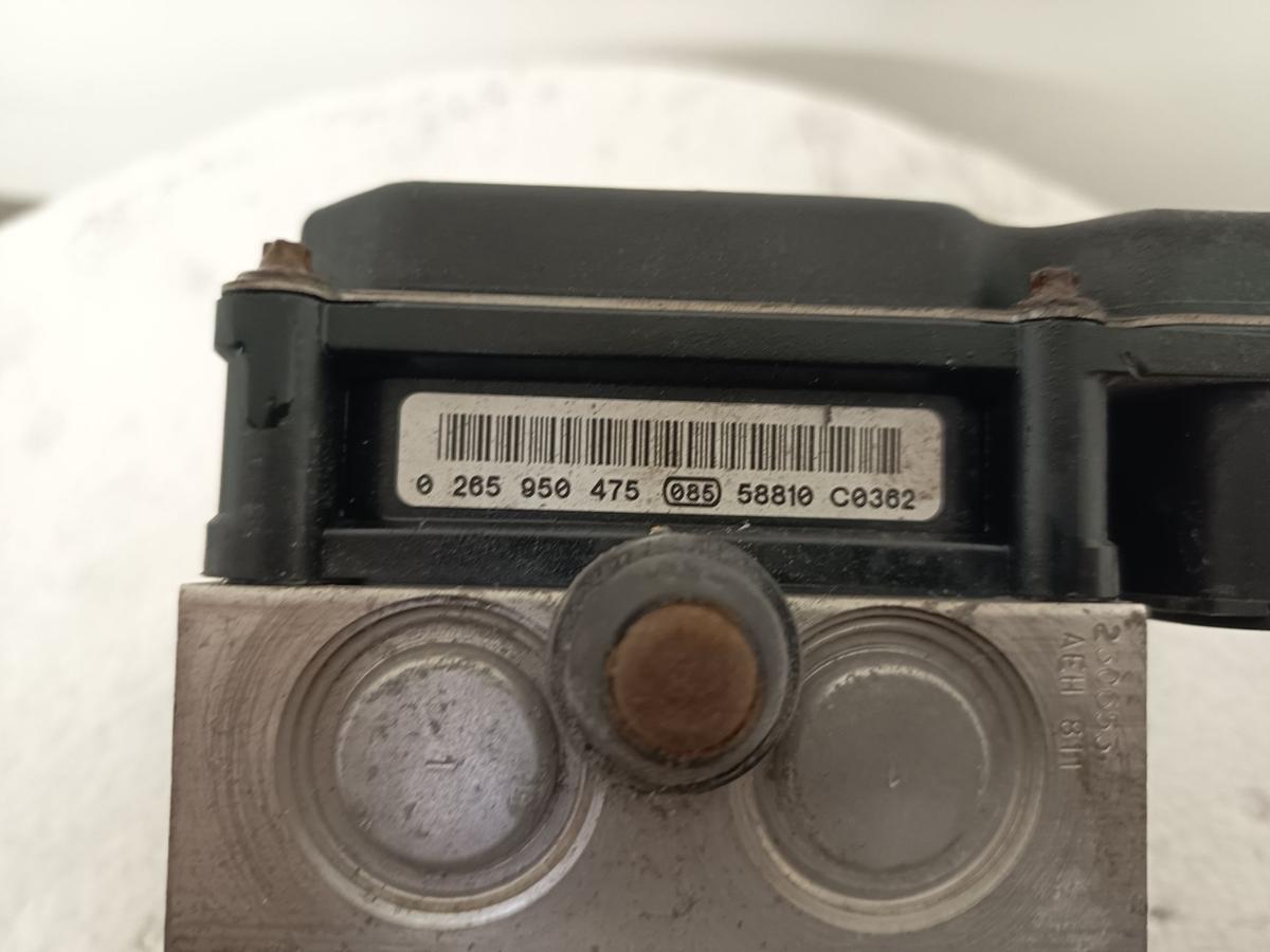 Opel Meriva A orig ABS Hydroaggregat ABS Steuergerät Bosch 0265950475 Bj 2005