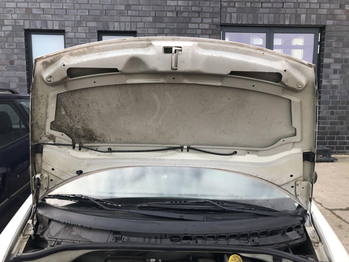 Citroen C3 Typ F Motorhaube Haube Klappe Deckel vor EWP Polar Wei&szlig;