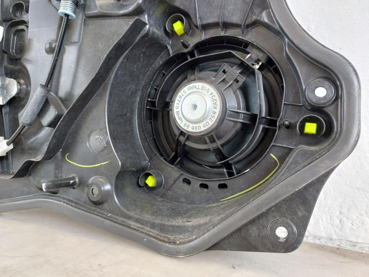 Mazda 2 Typ DJ Fensterheber vorn rechts Motor und Mechanik auf Grundplatte