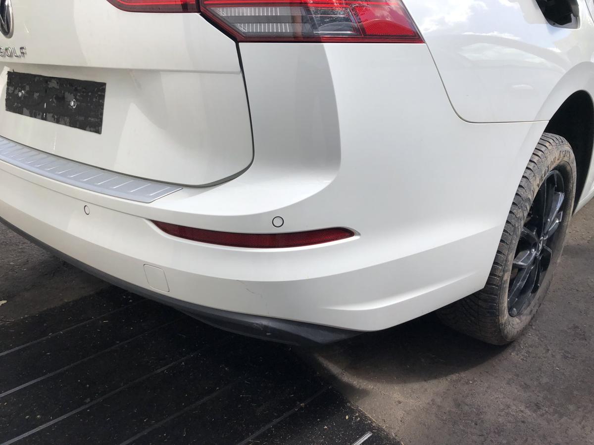 VW Golf 8 VIII CD Variant Stoßfänger hinten Heckschürze mit PDC L0K1 oryxweiß