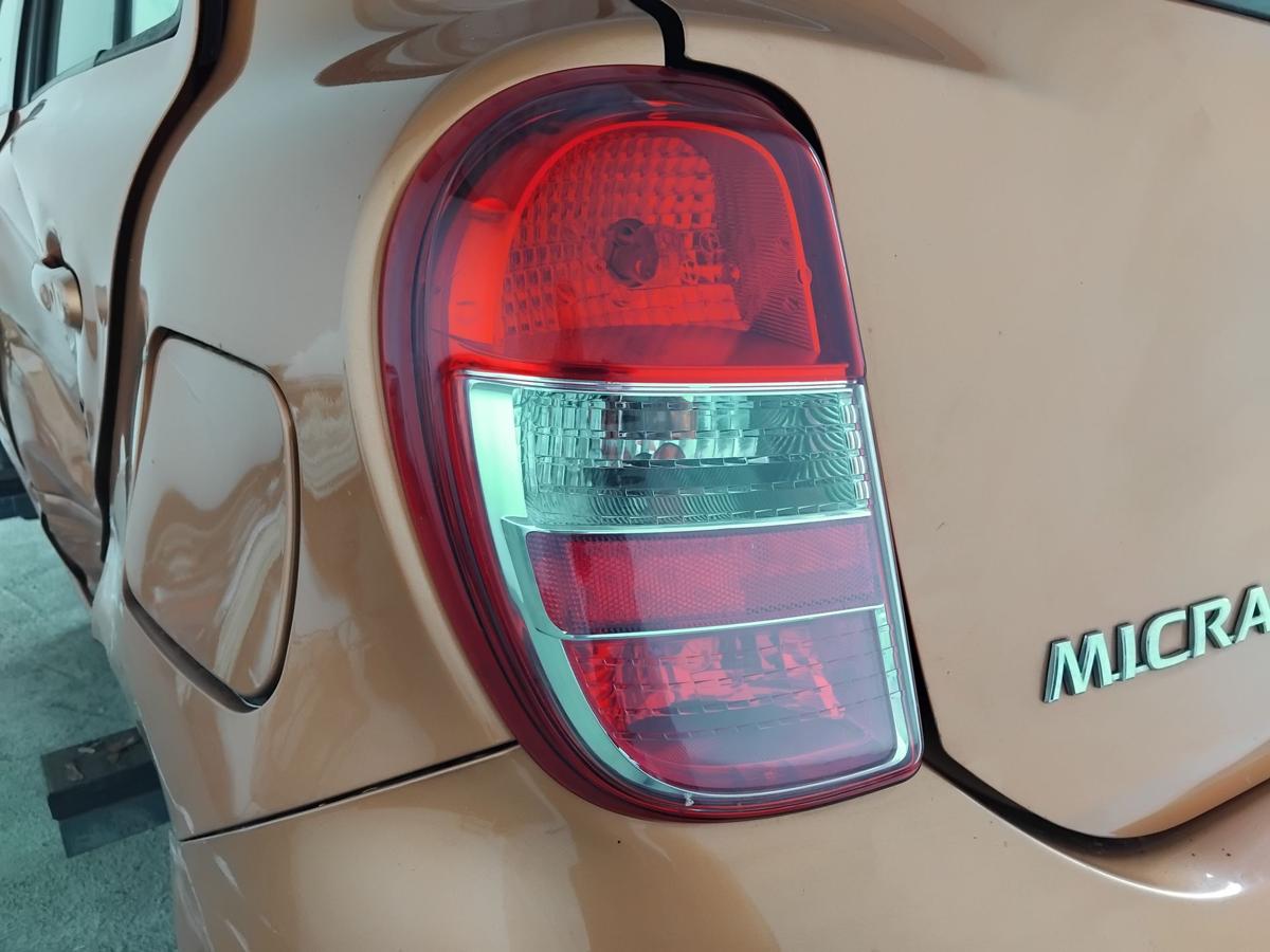 Nissan Micra 4 K13 original R&uuml;ckleuchte Heckleuchte links BJ2013