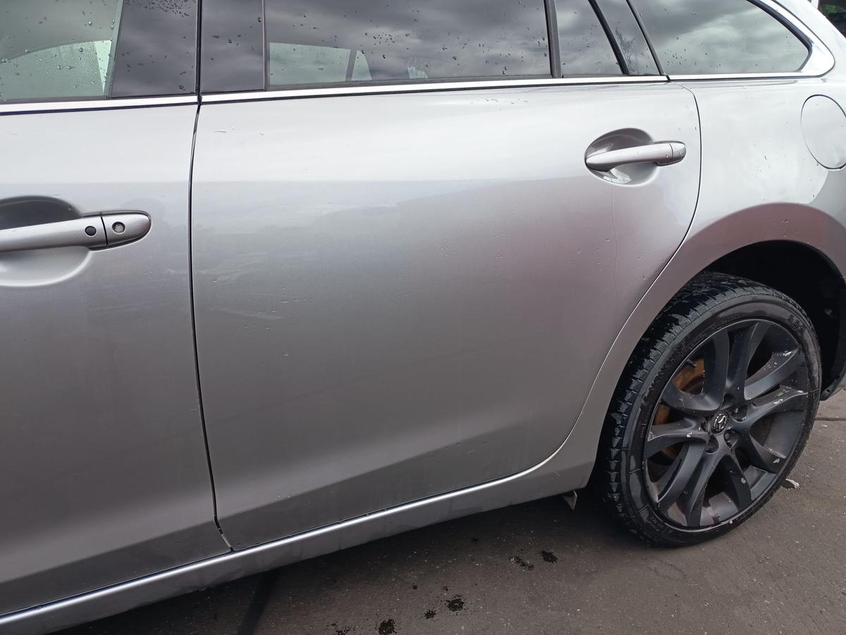 Mazda 6 Kombi GJ orig Tür hinten links 38P Silber met Bj 2015