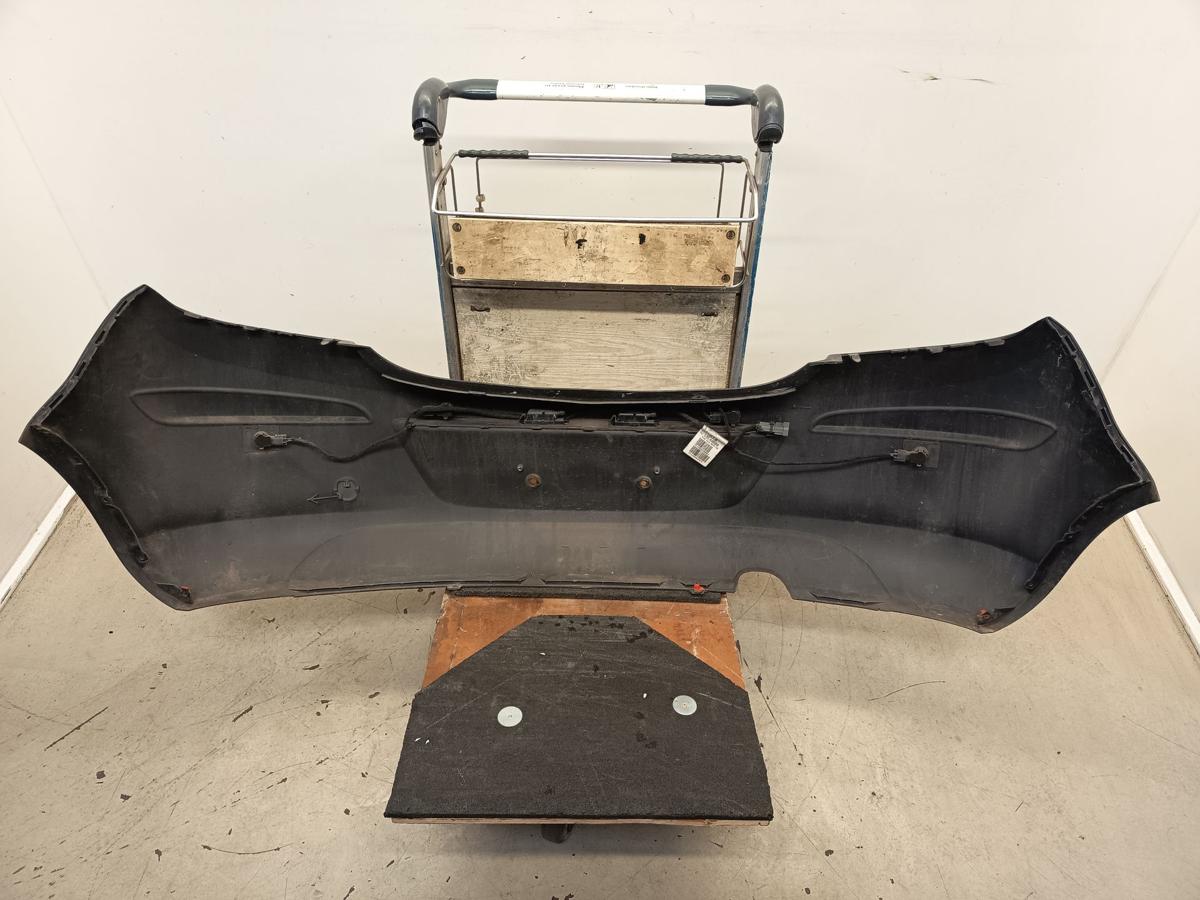 Opel Corsa D 3t&uuml;rer original Sto&szlig;f&auml;nger Stange hinten Z20R Saphirschwarz Bj 2007