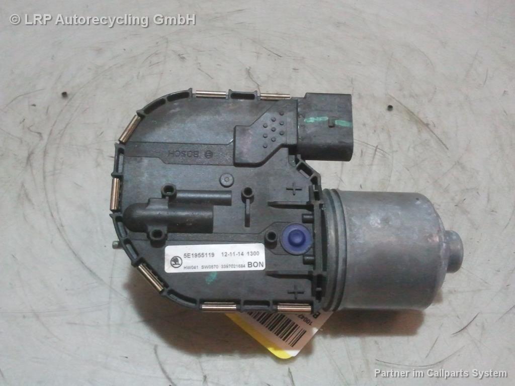 Skoda Octavia 3 5E Wischermotor vorn 5E1955119 1231238852 BOSCH BJ2013